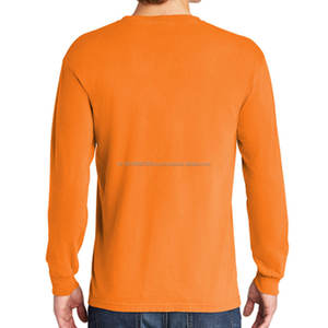 Camisetas de Manga Larga para Hombre, Venta al Por Mayor, Invierno 2026, Impresión DTG con Logotipo, Varios Tamaños, Camisetas Básicas de Fábrica - Product Image 5