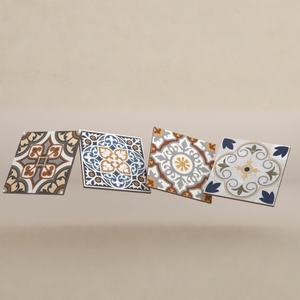 Colección marroquí de baldosas de porcelana de 300x300 mm, baja absorción, resistente a las heladas, para pisos y paredes interiores y exteriores. - Product Image 3