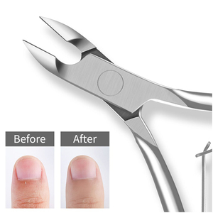 Cortacutículas Profesional de Acero Inoxidable, Herramienta para Recortar Piel Muerta, Cortador de Cutículas con Doble Resorte, Pinza de Belleza - Product Image 3