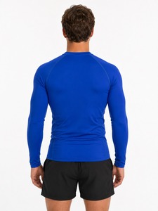 2026 Customized <b>Men</b> MMA Rash Guards Custom Logo Breathable Eco-Friendly Anti-Bacterial Quick Dry Custom Sizes Reasonable Prices - Product Image 2