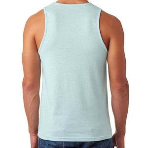 Sports Cotton Men's Muscle <b>Singlet</b> Sleeveless Gym Tank Top Bodybuilding Fitness <b>Running</b> Custom Logo Vest - Product Image 5