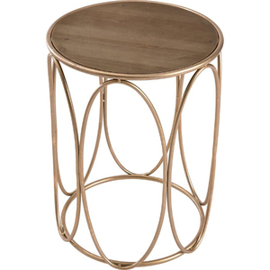 Modern Metal Cylinder <b>Stool</b> Contemporary Home Furniture Decorative Living Room Accent <b>Stool</b> & <b>Ottoman</b> Set - Product Image 4