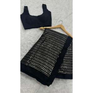 Designer Sequence Work <b>Saree</b> for Party and Club Wear - Product Image 2