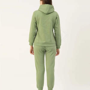 Fabricante OEM, Conjunto Deportivo para Mujer con Lavado Ácido, Tela de Algodón de Primera Calidad, 500 GSM - Product Image 2