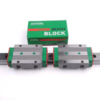 Rails et bloc de guidage de mouvement linéaire de rouleau de charge lourde avec le curseur linéaire de manières de guide de bride RGW35CC RGW45CC RGW45HC