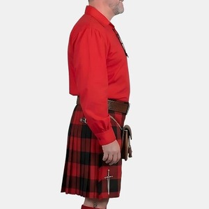 Camisas Medievales para Hombre, Traje de Pirata, Blusa Renacentista, Camisa Escocesa, Túnica de Mercenario, Ropa Étnica - Product Image 3
