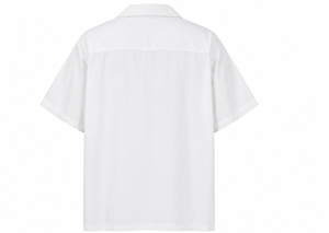 เสื้อเชิ้ตแขนสั้นผู้ชายแบบลำลอง ปกคอพับ เสื้อเชิ้ตฤดูร้อน - Product Image 6