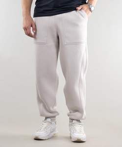 Pantalon de survêtement coupe droite unisexe en coton 100% de haute qualité, style rétro délavé, taille élastique, respirant, décontracté, service OEM - Product Image 5