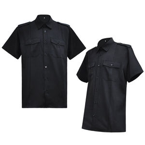 Uniformes de Guardia de Seguridad con Logotipo Personalizado de Último Diseño, Camisetas Marrones con Múltiples Bolsillos, Uniformes de Guardia de Seguridad para Hombres - Product Image 4