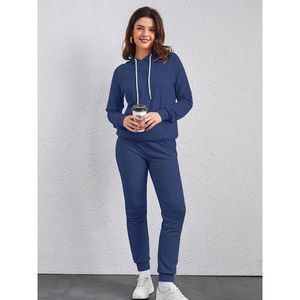 Fast Shipping Jogging Wear Fitness Clothing Tracksuit Women Customized Color OEM Design Tracksuit For Women - Product Image 5
