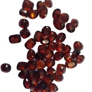 Granate Hessonita con Corte Facetado – Gema Natural Gomed, Piedra Suelta Marrón Rojizo, Precio al por Mayor para Fabricación de Joyas, Piedras Gomed - Product Image 4