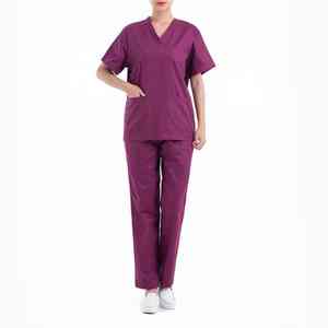 Ensemble de blouses médicales de qualité supérieure, extensible dans 4 directions, coupe moderne jogger, séchage rapide, uniforme d'hôpital unisexe - Product Image 5