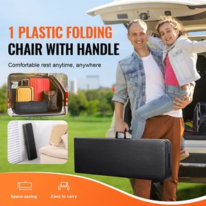 Panca Pieghevole Portatile in Plastica da 6 Piedi con Seduta Liscia in HDPE per Interni/Esterni, Picnic, Feste, Patio, Campeggio, Cene - Ideale per Hotel e Palestre - Product Image 6