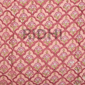 Funda de Almohada Floral Boho Estampada a Mano 100% Algodón Ridhi, Venta al por Mayor para Uso en Hogar y Hotel, para Dormitorio y Sofá - Product Image 3