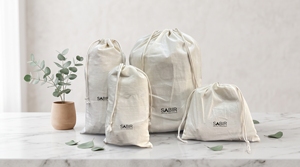 Wholesale Blank Natural Color Small Muslin Custom Cotton <b>Canvas</b> Closure Waterproof Tote Shopping <b>Drawstring</b> Laundry <b>Bag</b> Yoga <b>Bag</b> - Product Image 2