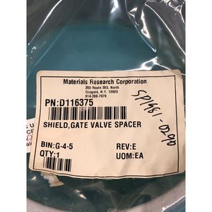 MRC D116375 Shield, Gate Valve <b>Spacer</b>, 187460 - Trusted Global Legacy Semiconductor Equipment and Parts at - Product Image 3