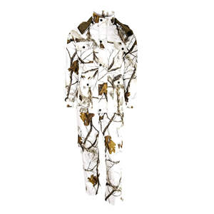 Combinaison de chasse aux oiseaux aquatiques orange pour homme, veste et pantalon imperméables, haute visibilité, combinaison de chasse en plein air - Product Image 6