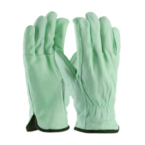 Premium Quality Sheep Grain Leather Driver Work <b>Gloves</b> Elastic Wristlet Cuff Waterproof Anti-Slip for Mechanical Safety Hand Arm - Product Image 6