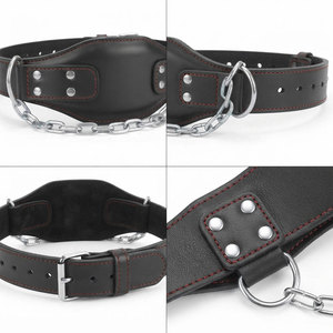 Ceinture de musculation réglable en cuir pour hommes et femmes avec fixation chaîne robuste – Idéale pour l'entraînement intensif – Vente en gros - Product Image 3