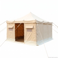 Tente de désert arabe traditionnelle de luxe à double couche en toile, design imperméable quatre saisons pour Dubaï, l'Arabie Saoudite, les Émirats arabes unis, le Qatar