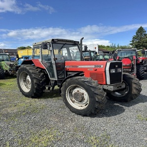 รถแทรกเตอร์ตีนตะขาบ Massey Ferguson 399 มือสอง 100 แรงม้า พร้อมปั๊มเครื่องยนต์และเกียร์ จัดส่งฟรีสำหรับฟาร์ม - Product Image 1