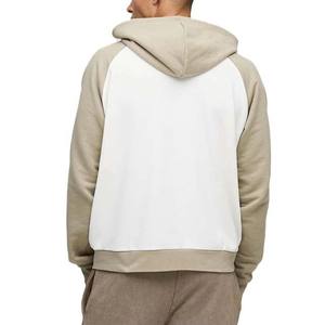 Sudadera con Capucha y Cremallera para Hombre, Bordada en Color de Contraste, Manga Larga, 100% Algodón Polar, Estilo Casual Urbano de Invierno - Product Image 6