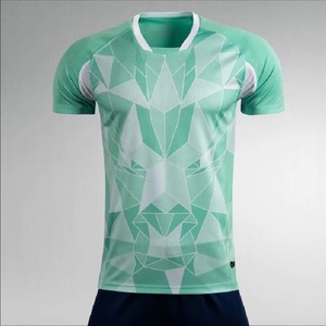 Camisetas de Fútbol Personalizadas 100% Poliéster Malla Transpirable Camisetas de Fútbol para Niños - Product Image 2