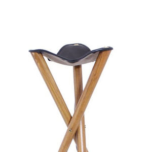 Lightweight Folding Leather <b>Walking</b> Seat <b>Stick</b> Portable Tripod Chair for Hunting Fishing Hiking Golf and Spectator Outdoor - Product Image 6