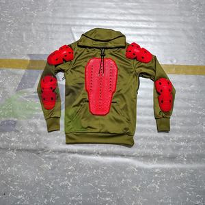 Sweat à capuche moto 3 couches approuvé CE 2 niveaux Coussinets protecteurs moto Hoodies Aramid Motorcycle Hoodie - Product Image 6