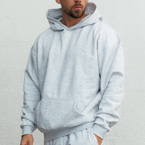 Sudaderas con capucha de algodón extragrandes de fábrica, venta al por mayor con fabricación de ropa personalizada para marcas - Product Image 4