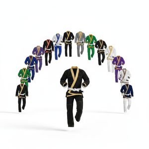 Heavy <b>Weight</b> <b>Blank</b> OEM Jiu Jitsu Gi BJJ Uniform Premium Martial Arts Kimono High Quality Competition Outdoor Jiu Jitsu Suit - Product Image 1