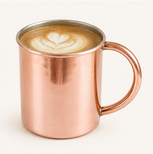 Pure Copper Moscow Mule Mug Handcrafted Solid Copper Cocktail Cup for Barware Tarnish Resistant Copper Copper <b>Drinkware</b> for Beer - Product Image 4