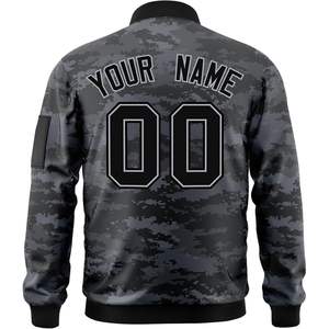 Blouson bomber coupe-vent personnalisé pour homme, taille XS, 2025, décontracté, fermeture éclair intégrale, veste de baseball varsity, design personnalisé avec lettres cousues - Product Image 3