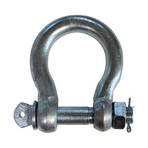 Manille à arceau robuste en acier inoxydable avec goupille de sécurité, capacité de charge de 1500 kg pour applications industrielles lourdes - Product Image 5