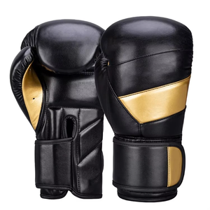 Gants de boxe en cuir de vachette personnalisés de haute qualité avec support de poignet en Velcro, dernier style, vente en gros, gants d'entraînement MMA 2026 - Product Image 3