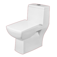 Toilettes modernes en céramique monobloc et deux pièces - Articles sanitaires faciles à installer