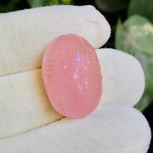Lote de Cabujones de Morganita Rosa Natural Tallados en Forma Ovalada para Fabricación de Joyas, Venta al por Mayor de Gemas - Product Image 2