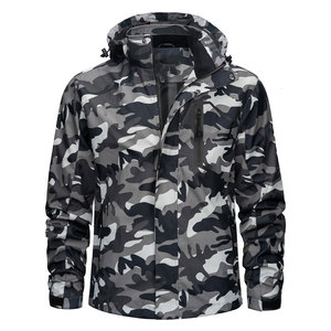 Veste Softshell Sportive pour Homme en Polyester - Logo Personnalisé OEM, Légère, Imperméable et Respirante, Design Uni - Product Image 1