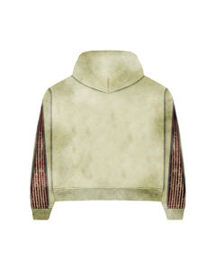Chándal de invierno con capucha antiarrugas para hombre, de corte acampanado, de primera calidad, informal, con logotipo/color personalizado - Product Image 3