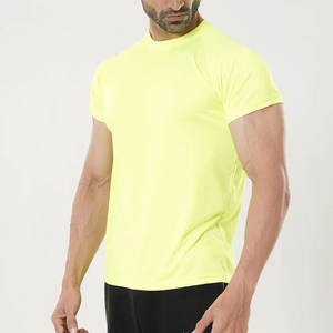 Camiseta Deportiva Personalizada para Gimnasio, Precio de Fábrica al por Mayor, Transpirable, Ajustada, 100% Poliéster, Secado Rápido - Product Image 5