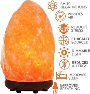 Lampes au sel de l'Himalaya sculptées à la main dans une forme naturelle 2-3kg artisanat naturel d'origine pakistanaise vente en gros - Product Image 6