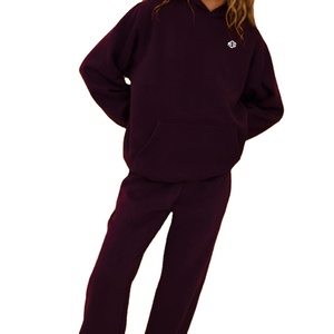 เสื้อฮู้ดดี้ผู้หญิงไซส์ใหญ่ ผ้าฟลีซ น้ำหนัก 450 กรัม สไตล์สตรีทแวร์ แบบสวมหัว ไหล่ตก ระบายอากาศได้ดี รับผลิตตามแบบ OEM พร้อมสกรีนโลโก้ - Product Image 3