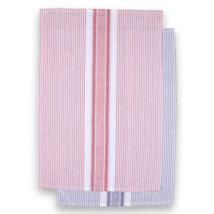 Serviette de cuisine en coton 100% certifié GOTS, tissée, à rayures et à carreaux, douce, confortable, séchage rapide, gaufrée, écologique, multi-usages - Product Image 1