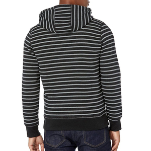 Sweat à capuche d'hiver pour homme en molleton 100% coton avec poche, respirant et à séchage rapide, design décontracté en plusieurs couleurs - Product Image 4