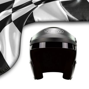 OEM ODM Fia 8859 2015 SNELL ปรับแต่ง SA2020ร้านเกียร์นิรภัยหมวกกันน็อคเปิดหน้า3/4หมวกกันน็อค hans POST พร้อมโลโก้ที่กำหนดเอง3XS XXL - Product Image 2