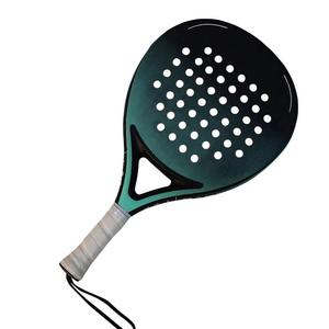 Raquette de paddle professionnelle en carbone intégral, livrée directement d'usine, avec filet en fibre personnalisé, légère, antidérapante, confortable et de haute qualité. - Product Image 4