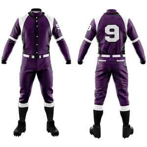 Uniforme de Béisbol Deportivo Unisex Personalizado, Impreso, de Alta Calidad, Secado Rápido, Transpirable, Conjunto de Ropa de Fabricante Pakistaní - Product Image 4
