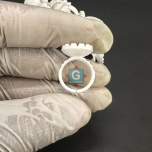 Anillos de Pegamento Inteligentes para Extensiones de Pestañas, Forma de Flor, Soportes para Dedos, Herramientas de Belleza para Manos - Product Image 1