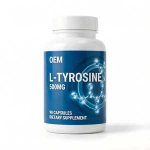 OEM ODM L-Tyrosine 500mg Capsules Acide Aminé Complément Alimentaire 90 Capsules Marque Privée Nutrition - Product Image 1