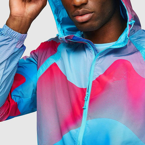 Chaqueta Cortavientos para Hombre, de Secado Rápido, Ligera, Mezcla de Algodón y Poliéster, Cierre Frontal con Cremallera, Informal, Deportiva, para Invierno - Product Image 6